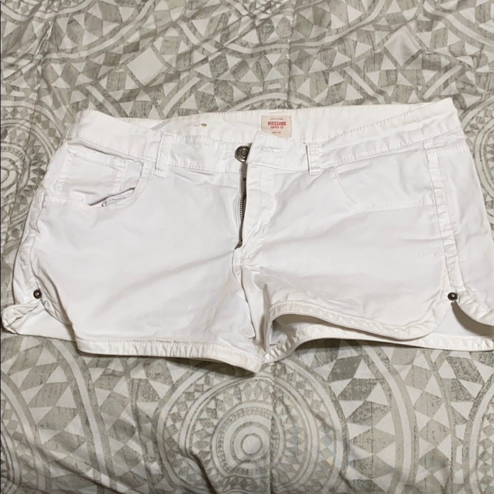 White shorts